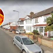 The house fire took place on Cranbrook Rise in Ilford