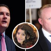 Ilford's Labour MPs Sam Tarry (right) and Wes Streeting (left) have spoken about the Probation Service failures that led to Zara Aleena (inset) being attacked