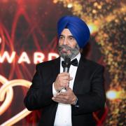 Redbridge Council leader Jas Athwal at the 2022 business awards