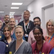 Team running 'same day' emergency treatment unit at King George Hospital