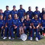Wanstead celebrate winning the Dukes Essex T20 competition