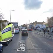 The incident took place on Green Lane in Ilford