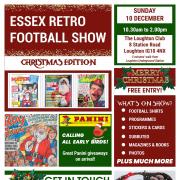 The Essex Retro Football Show is hosting a special Christmas edition.