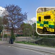 The man was reported unwell around Valentines Park on Cranbrook Road