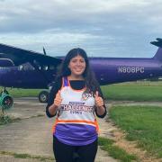 Skydiving teenager Abigail Saltman raising funds for a Redbridge care centre