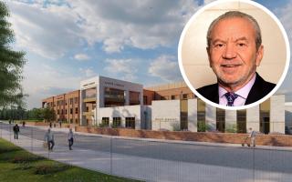Lord Alan Sugar has pledged to donate towards the development of a new community centre in Redbridge