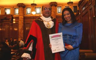 April Mehmet was one of the winners of the Mayor's Community Awards