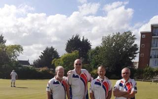 Qualifying Wanstead Central fours (l-r) Colin Foster, Paul Woodford, Colin Jones and Peter Barham