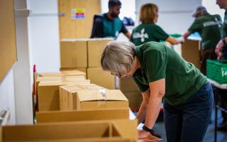 The foodbank is aiming to open a new site to help deal with the demand