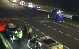A Transport for London (TfL) traffic camera on the A406 captured some of the emergency services personnel scrambled to the scene after Jake Foster crashed his motorbike on the evening of August 6, 2023, in South Woodford
